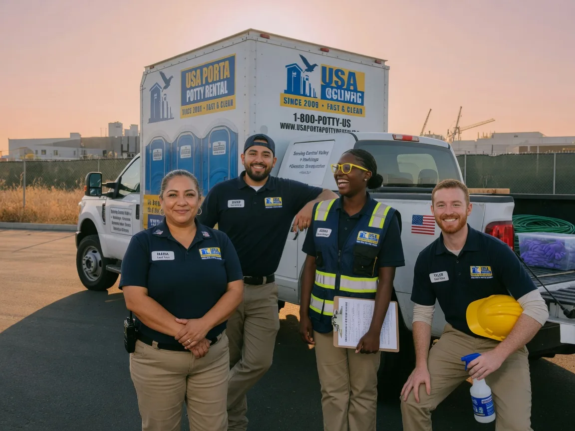 Portable Toilet Rental company in Red Bluff, CA